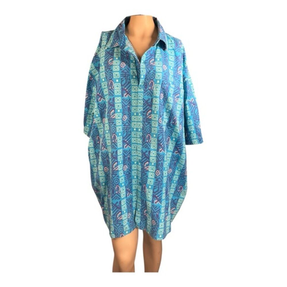 Vintage Anchor Point XXXLT Tall Cotton Shirt